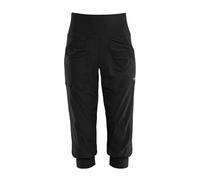 WINSHAPE Functional Comfort ¾ Leisure Trousers Lei201c Pantaloni Casual, Nero, M Donna