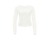 Winshape Functional Light And Soft Cropped Long Sleeve Top AET131LS con Applicazione Overlap, Ultra Soft Style, Fitness, Tempo Libero, Yoga, Pilates