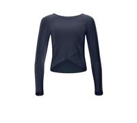 WINSHAPE Functional Light And Soft Cropped Long Sleeve Top Aet131ls mit Overlap-Applikation Maglietta da Yoga Donna (Pacco da 1)