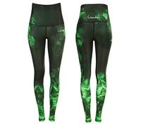 Winshape Pantaloni sportivi 'HWL102' verde chiaro / verde scuro Donna Winshape M