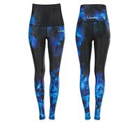 Winshape Pantaloni sportivi 'HWL102' zappiro / blu scuro / nero Donna Winshape XL