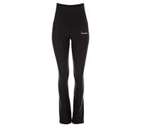 WINSHAPE Damen Functional Boot Cut Leggings High Waist Bchwl102, Schwarz, Slim Style, Vita Alta Donna, Nero, L