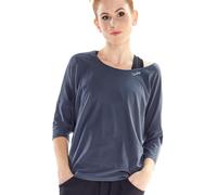 WINSHAPE Top Dt111ls Functional Light And Soft ¾ Maniche Maglietta da Yoga, Antracite, M Donna