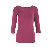 Winston Hape Donna Fitness Yoga Pilates WS4 3/4 con Maniche a, Donna, WS4-BERRY Love-M, Berry Love, M