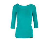 WINSHAPE - Maglia a Maniche Corte da Donna, per Yoga e Pilates, Donna, WS4-OCEAN-GREEN-XL, Ocean/Grün, XL