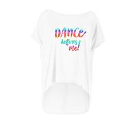 WINSHAPE Maglietta da Donna Ultra Let Modal-skjorte TIL kvinder Mct017 Dance Defines Me Danse Style, t-Shirt Fitness Bianco Vaniglia, S EU