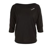 Winshape Maglia donna MCS001 Modal ultra leggera maniche 3/4 Nero XXL