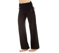 Winshape, Pantaloni da allenamento Donna, Nero (Schwarz), XS