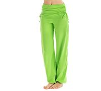 Winshape, Pantaloni da allenamento Donna, Verde (Apfelgrün), XL