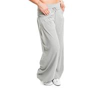 Winshape, Pantaloni da Allenamento Donna WTE3, Grigio (Grey-Melange), S