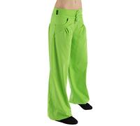 Winshape, Pantaloni da Allenamento Donna WTE3, Verde (Apfelgrün), S, Modello Lungo