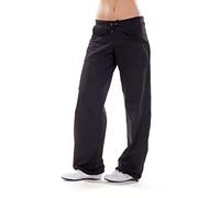 Winshape, Pantaloni da Yoga Donna WTE9, Nero (Schwarz), XS