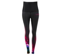 Winshape Pantaloni sportivi 'HWL102' blu / lilla / granatina / nero Donna Winshape XL blu / lilla / granatina / nero