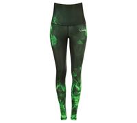 WINSHAPE Pantaloni Aderenti da Donna High Waist Hwl102, Zaffiro/Rubino/Smeraldo, Slim Style con Effetto Antiscivolo, Fitness, Tempo Libero, Sport, Yoga, Leggings, XL