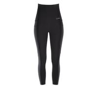 WINSHAPE Hwl314-Collant da Donna a Vita Alta, 7/8 Leggings, Nero, M