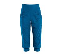 WINSHAPE Functional Comfort ¾ Leisure Trousers Lei201c Pantaloni Casual, Verde tè, M Donna