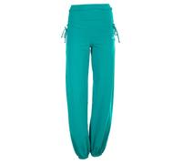 WINSHAPE Trainingshose Fitness Freizeit Sport Yoga Pilates, Pantaloni Donna, Ocean/Grün, S
