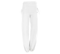 Winshape Pantaloni sportivi da donna WH1 – Fitness, Yoga, Pilates – Nero/Bianco L