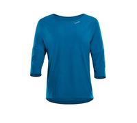 WINSHAPE Top Dt111ls Functional Light And Soft ¾ Maniche Maglietta da Yoga, Verde tè, L Donna