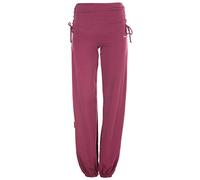 WINSHAPE Trainingshose Fitness Freizeit Sport Yoga Pilates, Pantaloni Donna, Berry/Love, XL