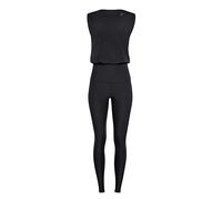 WINSHAPE Tuta Funzionale da Donna Js102lsc Intera, Nero, XS