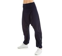Winshape WH7 Pantaloni alla Turca, da Donna, Adatti per Il Fitness, la Danza, Il Tempo Libero, Donna, Damen Trainingshose Haremshose WH7 Dance Fitness Freizeit Sport, Blu Notte, M