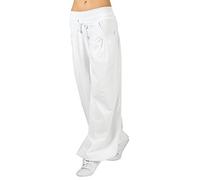 Winshape WTE3 - Pantaloni per Lo Sport, Tempo Libero, Danza, da Donna, Donna, Damen Dance Fitness Freizeit Sport Trainingshose WTE3, Bianco, XS