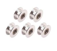 Winsinn 2 GT GT2 alluminio cinghia dentata puleggia 20 denti 3 mm 5 mm 16 foro per stampante 3D 6 mm 10 mm larghezza cinghia dentata (confezione da pezzi), 6MM - 20T - 5mm Bore, Toothless