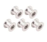 WINSINN GT2 Puleggia folle 20 puleggia dentata, foro 3 mm, larghezza 10 mm, in alluminio, per stampante 3D (confezione da 5 pezzi)