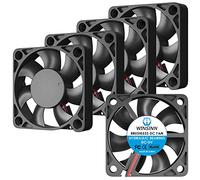 WINSINN Ventola 50mm 5V - Cuscinetto Idraulico 5000 RPM 5010 Ventola di Raffreddamento per Stampanti 3D/Piccoli Elettrodomestici/Elettronica, Cavo 30cm con 2PIN, Brushless 50x10mm (5Pz)