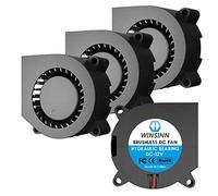 WINSINN Ventola da 40 mm, 12 V, micro ventola da 12 V per stampante 3D, con cuscinetto idraulico 4020, 40 mm x 20 mm, 2 pin (confezione da 4 pezzi)