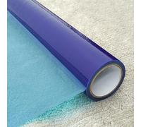 WINSOME Pellicola protettiva per moquette resistente, spessore 60 micron, rotolo autoadesivo resistente all'acqua, copertura antipolvere in plastica, rotolo da 60 cm x 25 m