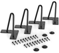 WINSOON Set di 4 Gambe per mobili 11 cm gambe tavolo per la protezione del pavimento per tavolini scrivanie moderne e comodini