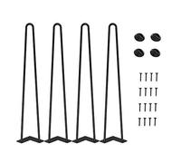 WINSOON Set di 4 Gambe per mobili 71 cm gambe tavolo per la protezione del pavimento per tavolini scrivanie moderne e comodini