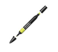 Winsor & Newton 0203071 - Pennarello a Doppia Punta , Verde (Lime Green), 3.5x19.5x1.4 cm