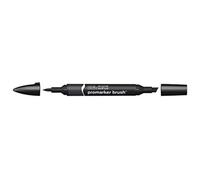Winsor & Newton 0204030 - Penarello a Doppia Punta, Nero, Singolo, 1 Pezzo