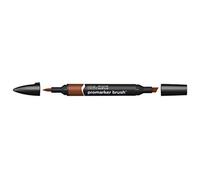 Winsor & Newton 0204105 - Penarello a Doppia Punta, Marrone (Henné), Singolo, 1 Pezzo