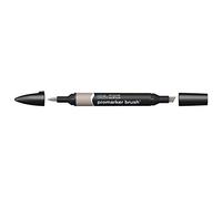 Winsor & Newton 0204132 - Penarello a Doppia Punta, Grigio (Warm Grey 3), Singolo, 1 Pezzo