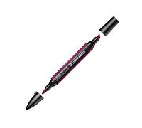 Winsor & Newton 0204175 - Penarello a Doppia Punta, Marrone (Maroon), Singolo, 1 Pezzo
