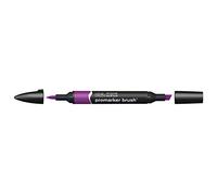 Winsor & Newton 0204197 - Penarello a Doppia Punta, Viola (Plum), Singolo, 1 Pezzo