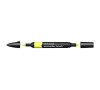 Winsor & Newton 0204206 - Penarello a Doppia Punta, Giallo (Limone), Singolo, 1 Pezzo