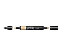 Winsor & Newton 0204385 - Penarello a Doppia Punta, Marrone (Pralina), Singolo, 1 Pezzo