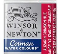 Winsor & Newton 301696 Cotman Colori Acquerello, Viridian, Bianco (Alizarinkarmesin), 1.9x1.6x1.1 cm