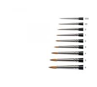 WINSOR & NEWTON 5012002 - SERIES 7 FINEST SABLE • SIZE 2 • BRUSH KOLINSKY