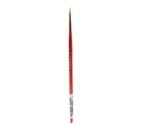 Winsor & Newton 5189704 - Pennello, Legno, Transparent, Rundpinsel, kurzer Stiel - Nr. 0-1,2 mm