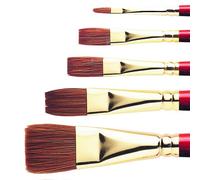 Winsor & Newton 5189704 - Pennello, Legno, transparent, Takelage - kurzer Stiel - Nr. 3-2 mm