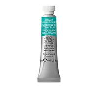 Winsor & Newton 8840267 Professional - Vernici ad acquerello, vivaci e resistenti alla luce, pigmenti per artisti nella concentrazione più forte, tubo da 5 ml, Turchese Di Cobalto Chiaro ROW