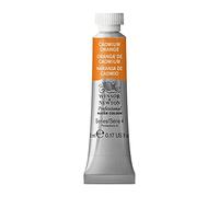 Winsor & Newton 8840299 Professional - Vernici ad acquerello, vivaci e resistenti alla luce, pigmenti per artisti nella concentrazione più forte, tubo da 5 ml, Giallo Di Cadmio Arancio ROW