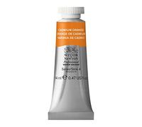 Winsor & Newton 8840507 Professional - Vernici ad acquerello, vivaci e resistenti alla luce, pigmenti per artisti nella concentrazione più forte, tubo da 14 ml, Giallo Di Cadmio Arancio ROW