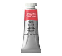 Winsor & Newton Acquerello Professionale, Tubo di 14 ml - Lacca Scarlatta